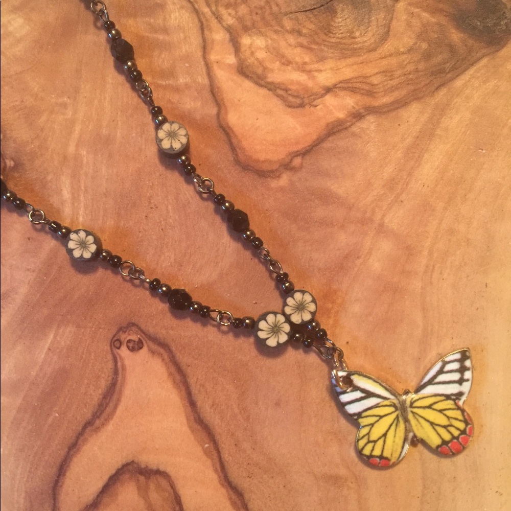 Nature’s Butterfly Necklace